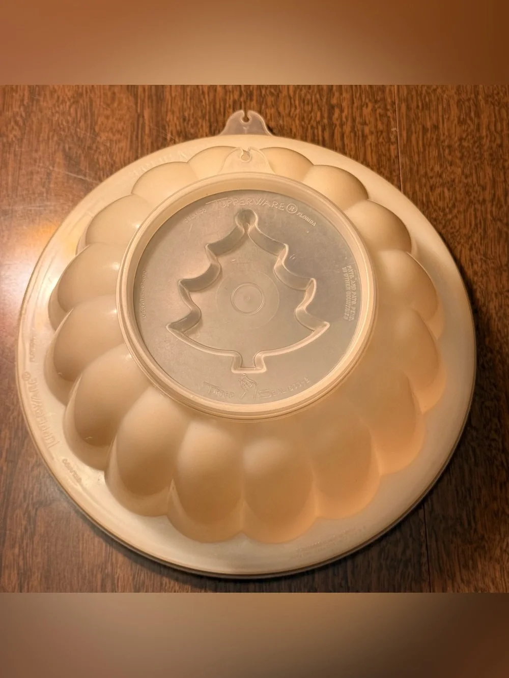 Vintage Tupperware Jel-N-Serve Mold w/ALL 4 Seasonal Shape Molds & Lid #616 NICE